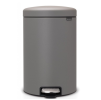 Pedálos szemetes kosár NEWICON 20 l, ásványszürke, Brabantia