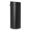Érintős szemeteskosár TOUCH BIN NEW 30 l, ásványfekete