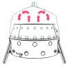 Faszénes asztali grill ATAGO, Petromax