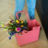 Bevásárlótáska TASCHE XL, természetes hamuszürke, Koziol