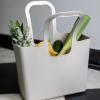 Bevásárlótáska TASCHE XL, organikus természetes szürke, Koziol