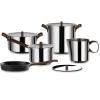 Univerzális serpenyő EDO 24 cm, fekete, Alessi