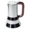 9090 kávéfőző 300 ml, barna fogantyú, Alessi
