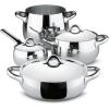 Lábas MAMI 24 cm, rozsdamentes acél, Alessi