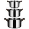 Fazék EDO 20 cm, 4,9 l, rozsdamentes acél, Alessi
