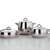 Fazék MAMI 24 cm, ezüst, Alessi