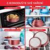 Étkészlet INGENIO DAILY CHEF L3989502, 10 db szett, tapadásmentes felület, Tefal