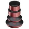 Étkészlet INGENIO DAILY CHEF L3989502, 10 db szett, tapadásmentes felület, Tefal