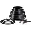 Étkészlet INGENIO EASY ON L1599143, 10 db szett, tapadásmentes felület, Tefal