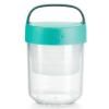Üveg uzsonnás doboz JAR TO GO 400 ml, türkiz, Lékué