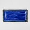 Sushi és sashimi tányér COBALT BLUE 43 x 22,5 cm, MIJ