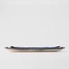Sushi és sashimi tányér COBALT BLUE 43 x 22,5 cm, MIJ