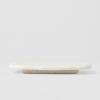 Sushi és sashimi tányér SHELL WHITE WEAK, 16 x 11 cm, MIJ
