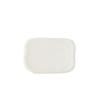 Sushi és sashimi tányér SHELL WHITE WEAK, 16 x 11 cm, MIJ