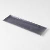 Sushi és sashimi tálca, 33 x 10 cm, fekete, MIJ