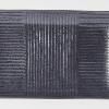 Sushi és sashimi tálca LINES 21 x 13 cm, fekete, MIJ