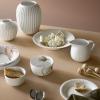 Desszert tányér HAMMERSHOI 19 cm, fehér, porcelán, Kähler