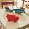 Uzsonnás doboz SNACKMOBILE, 2 rekeszes, piros, Alessi