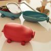 Uzsonnás doboz SNACKMOBILE, 2 rekeszes, piros, Alessi