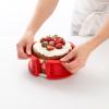 Szilikon tortaforma 15 cm, piros, Lékué