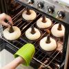 Bagel sütőforma, 6 db szett, barna, szilikon, Lékué
