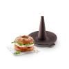 Bagel sütőforma, 6 db szett, barna, szilikon, Lékué