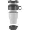 Utazási bögre MUG TO GO, 350 ml, szürke, Lékué