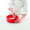 Szilikon tortaforma 23 cm, piros, Lékué