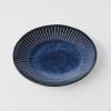 Lapostányér RIDGED INDIGO 25 cm, MIJ