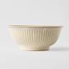Udon tál RIDGED ALABASTER 18 cm, MIJ
