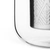 Tea csésze MINIMA EVA 400 ml, szűrővel és kék fedéllel, Viva Scandinavia