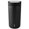 Thermo bögre TO GO CLICK 400 ml, fényes fekete, Stelton