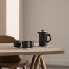 Poháralátét nélküli THEO 200 ml bögre, fekete, Stelton