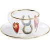 Kávéscsésze csészealjjal TOILETPAPER I LOVE YOU 110 ml, Seletti