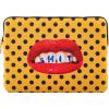 Laptop tok TOILETPAPER SHIT 34,5 x 25 cm, narancssárga, Seletti