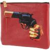 Kozmetikai táska TOILETPAPER REVOLVER 21 x 15,5 cm piros, Seletti
