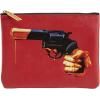 Kozmetikai táska TOILETPAPER REVOLVER 21 x 15,5 cm piros, Seletti
