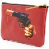 Kozmetikai tasak TOILETPAPER REVOLVER 15,5 x 9,5 cm, piros, Seletti