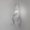 Fali lámpa MONKEY HANGING LEFT HAND 76,5 cm, fehér, Seletti