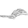 Figura WUNDERKAMMER SKELETON HAND 24 cm, ezüst, alumínium, Seletti 