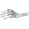 Figura WUNDERKAMMER SKELETON HAND 24 cm, ezüst, alumínium, Seletti 
