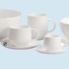 Csészealj ALL-TIME teáscsészéhez 15 cm, csontporcelán, Alessi