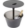 Oldalasztal PICK-UP 49 cm, fekete, Alessi