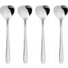 Tea kanál BIG LOVE, 4 db szett, 14 cm, ezüst, Alessi