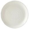 Lapostányér WHITE SPIRAL MIJ 24,5 cm, fehér