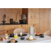 Lapostányér NORDIC KITCHEN 26 cm, ovális, fekete, agyagedény, Eva Trio