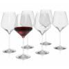 Vörösboros pohárkészlet 6 db LEGIO NOVA 650 ml, Eva Trio