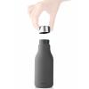 Folyékony szappan adagoló 200 ml, szürke, szilikon, Eva Trio