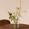Váza IKEBANA 13 cm, ezüst, üveg, Fritz Hansen