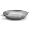 Serpenyő MINERAL B LOQY 24 cm, ezüst, acél, de Buyer
